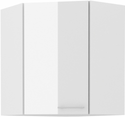Kuchyňská skříňka LARA bílá 60x60 GN-72 1F (45°)