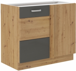 Kuchyňská skříňka Artisan šedá 105 ND 1F BB