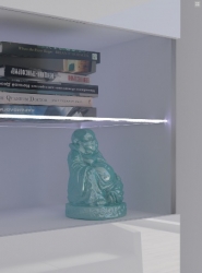 Obývací stěna Calabrini 3 bílá