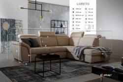 rozkládací sedačka LORETO