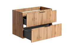 Koupelnová skříňka ADEL dub 82-80, pod umyvadlo 80