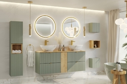 Koupelnova sestava LINE zelená