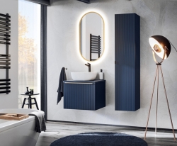 Zrcadlo APOLLO s LED zlatá