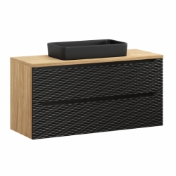Umyvadlo na desku SLIM 60 černé