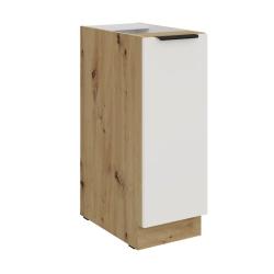 Kuchyňská skříňka ARIA 30 D CARGO BB korpus dub artisan, dvířka bílá