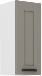 Kuchyňská skříňka LUNA bílá/světle šedá Clay 30 G-72 1F