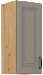 Kuchyňská skříňka Stilo 30 G-72 1F, korpus dub artisan / dvířka světle šedá CLAY
