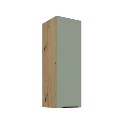 Kuchyňská skříňka ARIA 30 G-90 1Fkorpus dub artisan, dvířka Aquamarine-SA