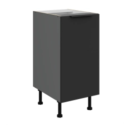 Kuchyňská skříňka ARIA antracit 40 D 1F BB