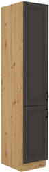 Kuchyňská skříňka Stilo 40 DK-210 2F, korpus dub artisan / dvířka šedá