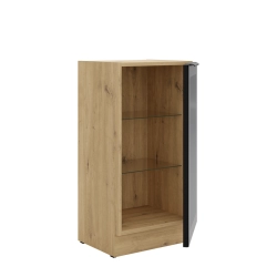 Spodní prosklená kuchyňská skříňka 40 DW 1F BB