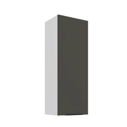 Kuchyňská skříňka ARIA 40 G-108 1F 
korpus bílá, dvířka šedá