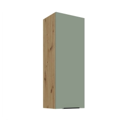 Kuchyňská skříňka ARIA 40 G-108 1F 
korpus dub artisan, dvířka Aquamarine-SA