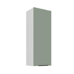 Kuchyňská skříňka ARIA 40 G-108 1F 
korpus bílá, dvířka Aquamarine-SA