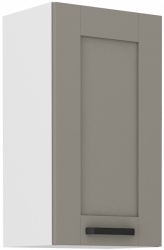 Kuchyňská skříňka LUNA bílá/světle šedá Clay 40 G-72 1F