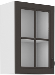 Kuchyňská skříňka Stilo 40 GS-72 1F, korpus bílá / dvířka šedá