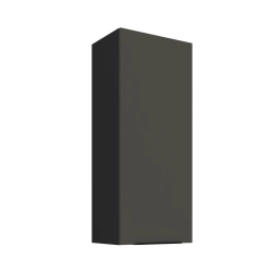 Kuchyňská skříňka ARIA 45 G-108 1F 
korpus černá, dvířka šedá