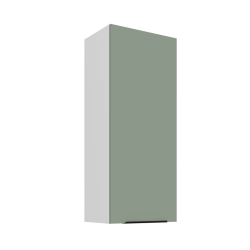 Kuchyňská skříňka ARIA 45 G-108 1F -korpus bílá, dvířka Aquamarine-SA