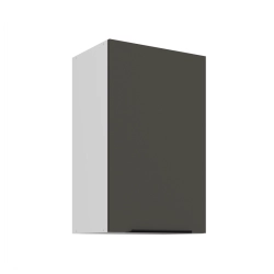Kuchyňská skříňka ARIA 45 G-72 1F 
korpus bílá, dvířka šedá
