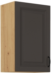 Kuchyňská skříňka Stilo 45 G-72 1F, korpus dub artisan / dvířka šedá