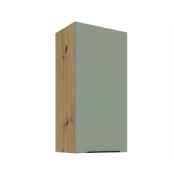 Kuchyňská skříňka ARIA 45 G-90 1F 
korpus dub artisan, dvířka Aquamarine-SA