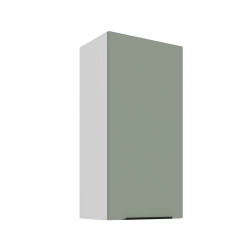 Kuchyňská skříňka ARIA 45 G-90 1F 
korpus bílá, dvířka Aquamarine-SA