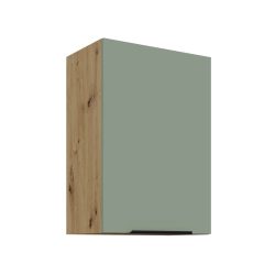 Kuchyňská skříňka ARIA 50 G-72 1F 
korpus dub artisan, dvířka Aquamarine-SA
