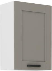 Kuchyňská skříňka LUNA bílá/světle šedá Clay 50 G-72 1F