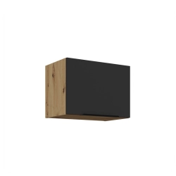 Kuchyňská skříňka ARIA  50 GU-36 1F 
korpus dub artisan, dvířka černá