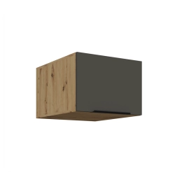 Kuchyňská skříňka ARIA 50 NAGU-36 1F 
korpus dub artisan, dvířka šedá