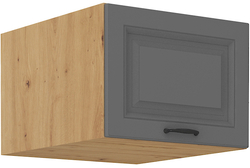 Kuchyňská skříňka Stilo 50 NAGU-36 1F, korpus dub artisan / dvířka šedá DUST