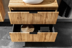 Koupelnová skříňka ADEL dub 82-80, pod umyvadlo 80