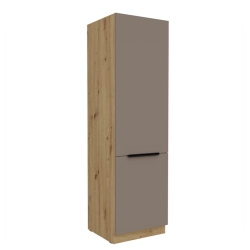 Kuchyňská skříňka ARIA 60 DK-210 2F 
korpus dub artisan, dvířka Sandgrau-TA