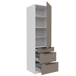 Kuchyňská skříňka ARIA 60 DKS-210 3S 1F 
