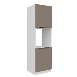 Kuchyňská skříň ARIA 60 DP-210 2F
korpus bílá, dvířka Sandgrau-TA