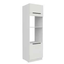 Kuchyňská skříňka ARIA 60 DPM-210 2F korpus bílá, dvířka bílá