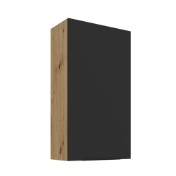 Kuchyňská skříňka ARIA  60 G-108 1F 
korpus dub artisan, dvířka černá