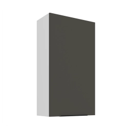 Kuchyňská skříňka ARIA  60 G-108 1F 
korpus bílá, dvířka šedá