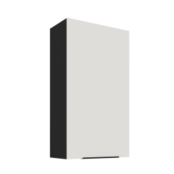 Kuchyňská skříňka ARIA  60 G-108 1F 
korpus černá, dvířka bílá