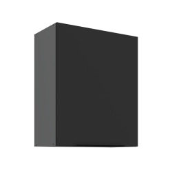 Kuchyňská skříňka ARIA antracit 60 G-72 1F / dvířka černá