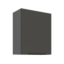 Kuchyňská skříňka ARIA antracit 60 G-72 1F / dvířka šedá