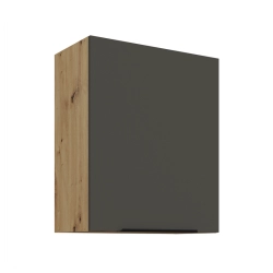 Kuchyňská skříňka ARIA  60 G-72 1F 
korpus dub artisan, dvířka šedá