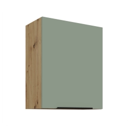 Kuchyňská skříňka ARIA  60 G-72 1F 
korpus dub artisan, dvířka Aquamarine-SA
