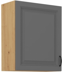 Kuchyňská skříňka Stilo 60 G-72 1F, korpus dub artisan / dvířka šedá DUST