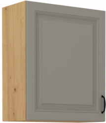 Kuchyňská skříňka Stilo 60 G-72 1F, korpus dub artisan / dvířka světle šedá CLAY