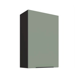 Kuchyňská skříňka ARIA  60 G-90 1F 
korpus černá, dvířka Aquamarine-SA