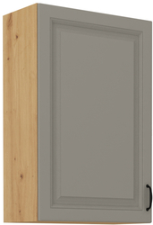 Kuchyňská skříňka Stilo 60 G-90 1F, korpus dub artisan / dvířka světle šedá CLAY