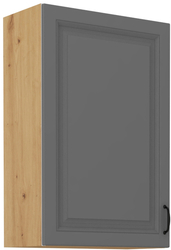 Kuchyňská skříňka Stilo 60 G-90 1F, korpus dub artisan / dvířka šedá DUST