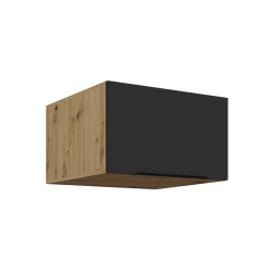 Kuchyňská skříňka ARIA 60 NAGU-36 1F 
korpus dub artisan, dvířka černá
