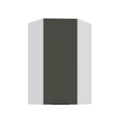 Kuchyňská skříňka ARIA 60x60 GN-108 1F (45°)
korpus bílá, dvířka šedá
